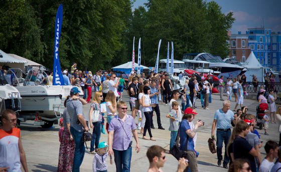 Первый Самарский фестиваль яхт и катеров