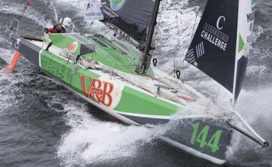 The Transat Bakerly. Первые потери