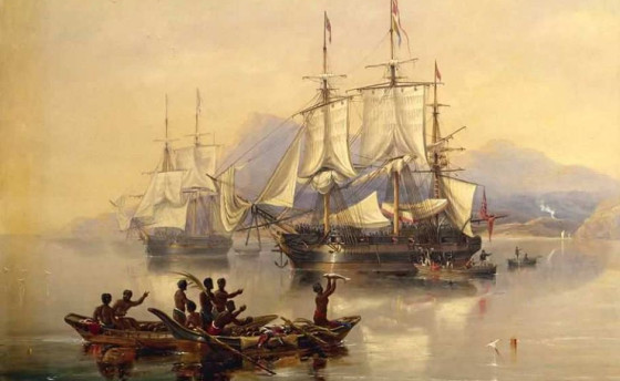 Глубина в открытом океане...