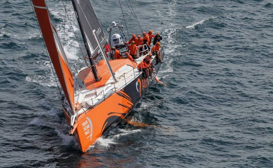 Volvo Ocean Race. Старт последнего этапа (трансляция)