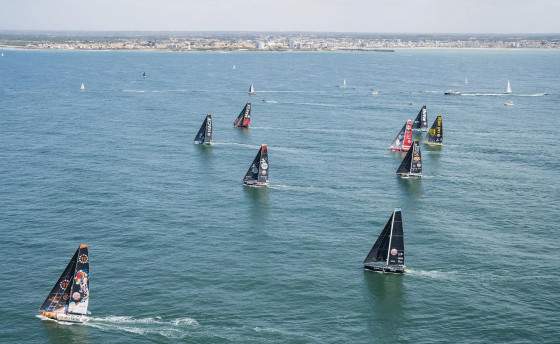 Vendеe Arctique-Les Sables d'Olonne. Старт дан
