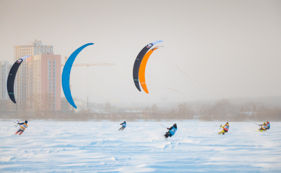 В ветер и мороз