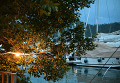 Подготовка яхты к зимовке