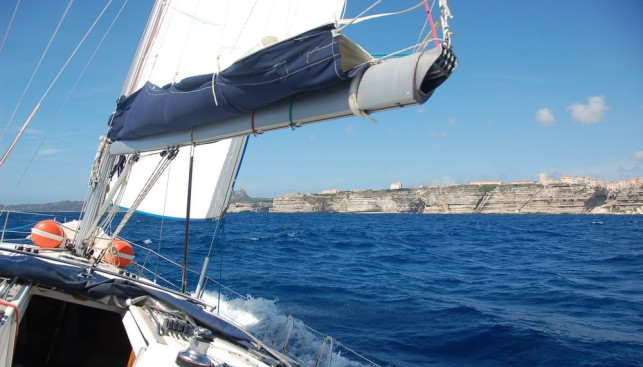 На подходе к Бонифаччо