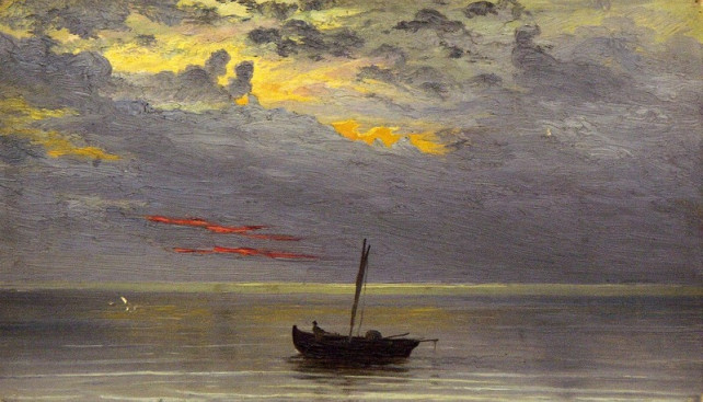 "Полночь на Мурмане". 1896 г.