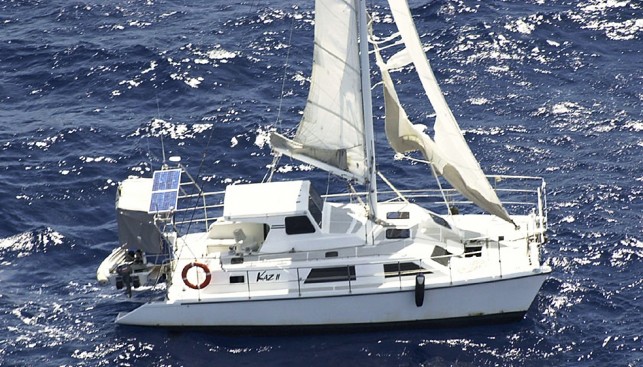 Катамаран без экипажа