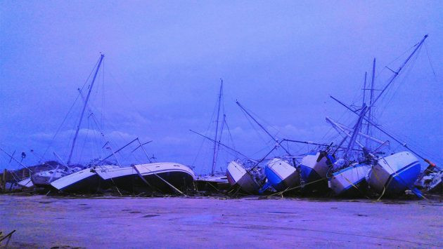 Карриаку после урагана