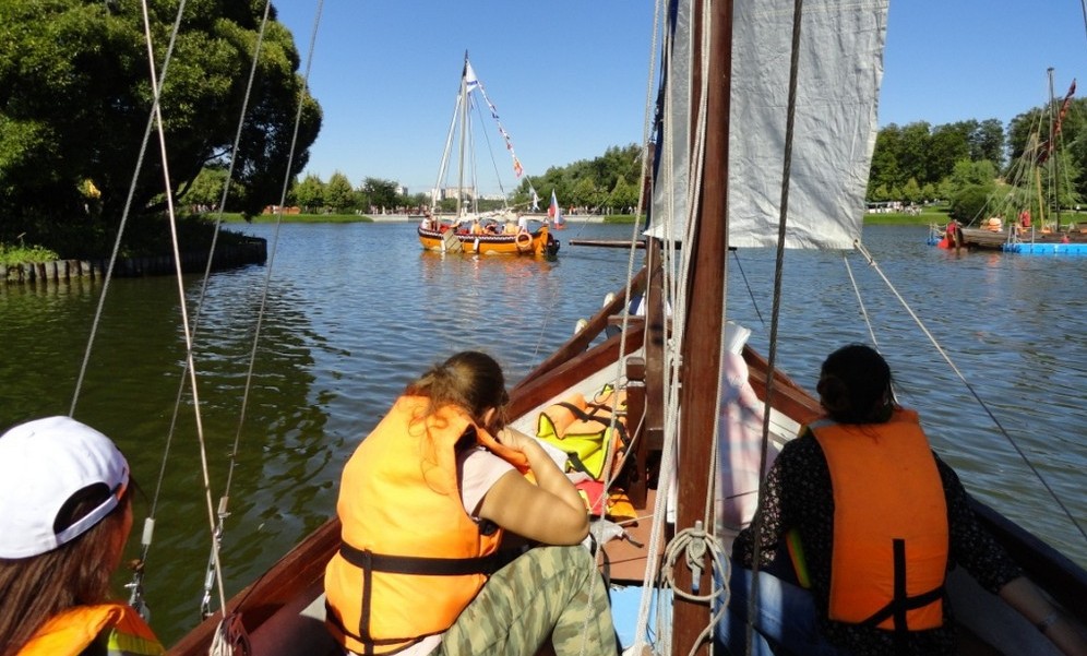 Под парусами в Царицыне