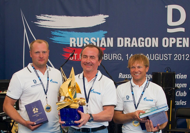 Победители регаты - экипаж рулевого Анатолия Логинова