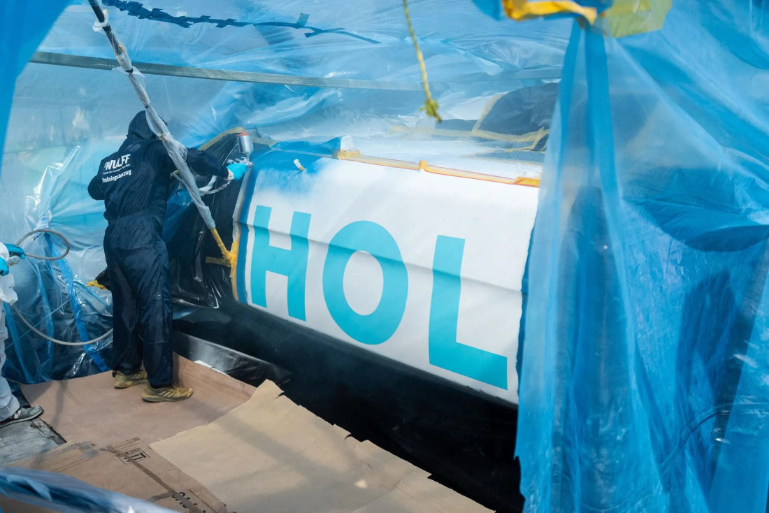 Ремонт корпуса Team Holcim-PRB