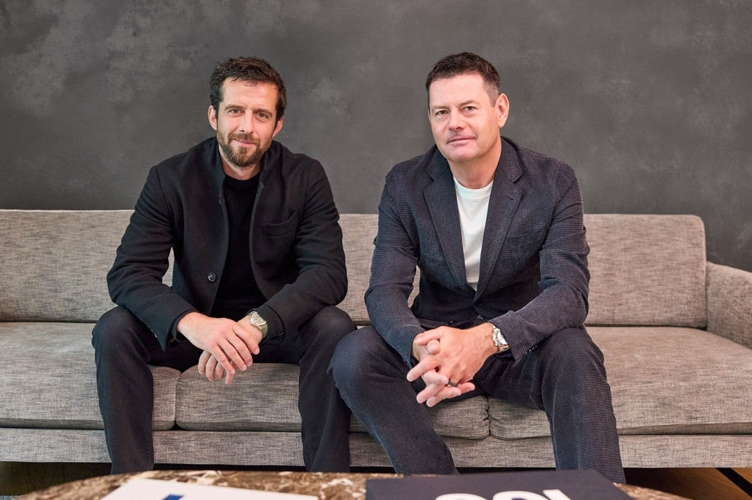 Справа - Карел Комарек, слева – Уэлч