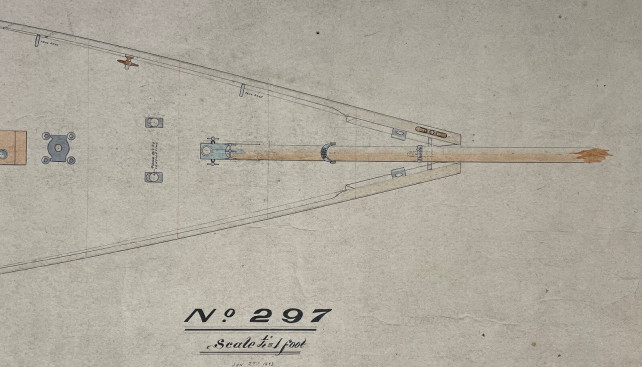 Фрагменты чертежей Уильяма Файфа III