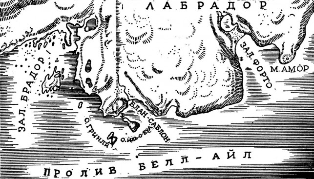 Кусочек карты - несколько дней пути