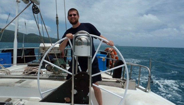 Идем в проход у рифа Транк