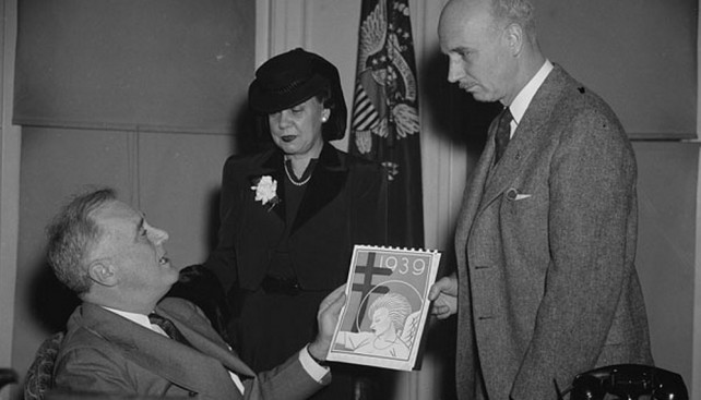 На приеме у президента США Франклина Делано Рузвельта