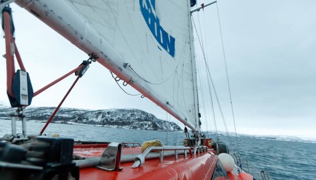 "Петр I" выходит в море