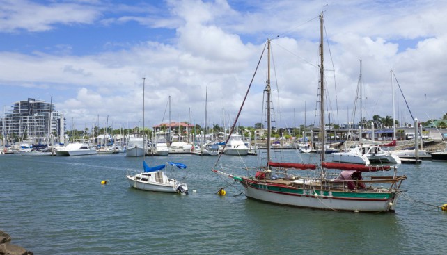 В марине города Таунсвилл