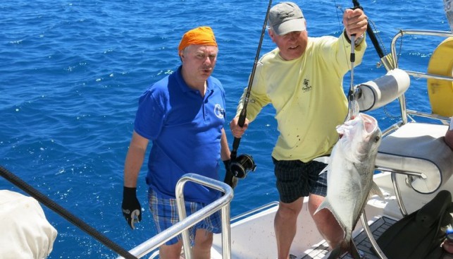 Хороший улов! Что-то из семейства тунцовых