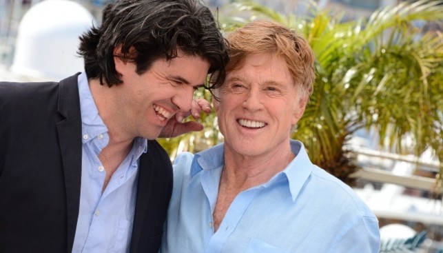 Роберт Редфорд и Джей Си Чендор в Каннах