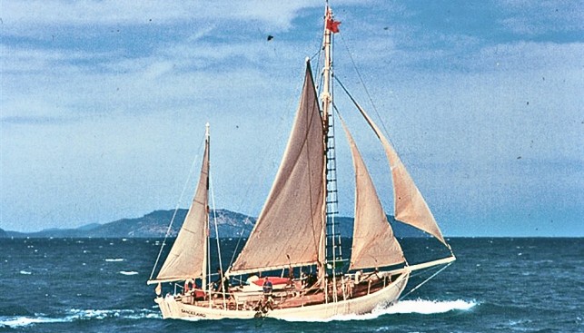 «Сандефьорд» в кругосветном плавании. 1966 г.