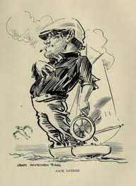 Шарж на Джека Лондона