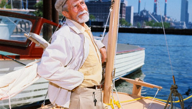 Уильям Уиллис перед выходом в трансатлантический рейс