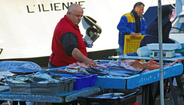 Рыбный рынок Марселя