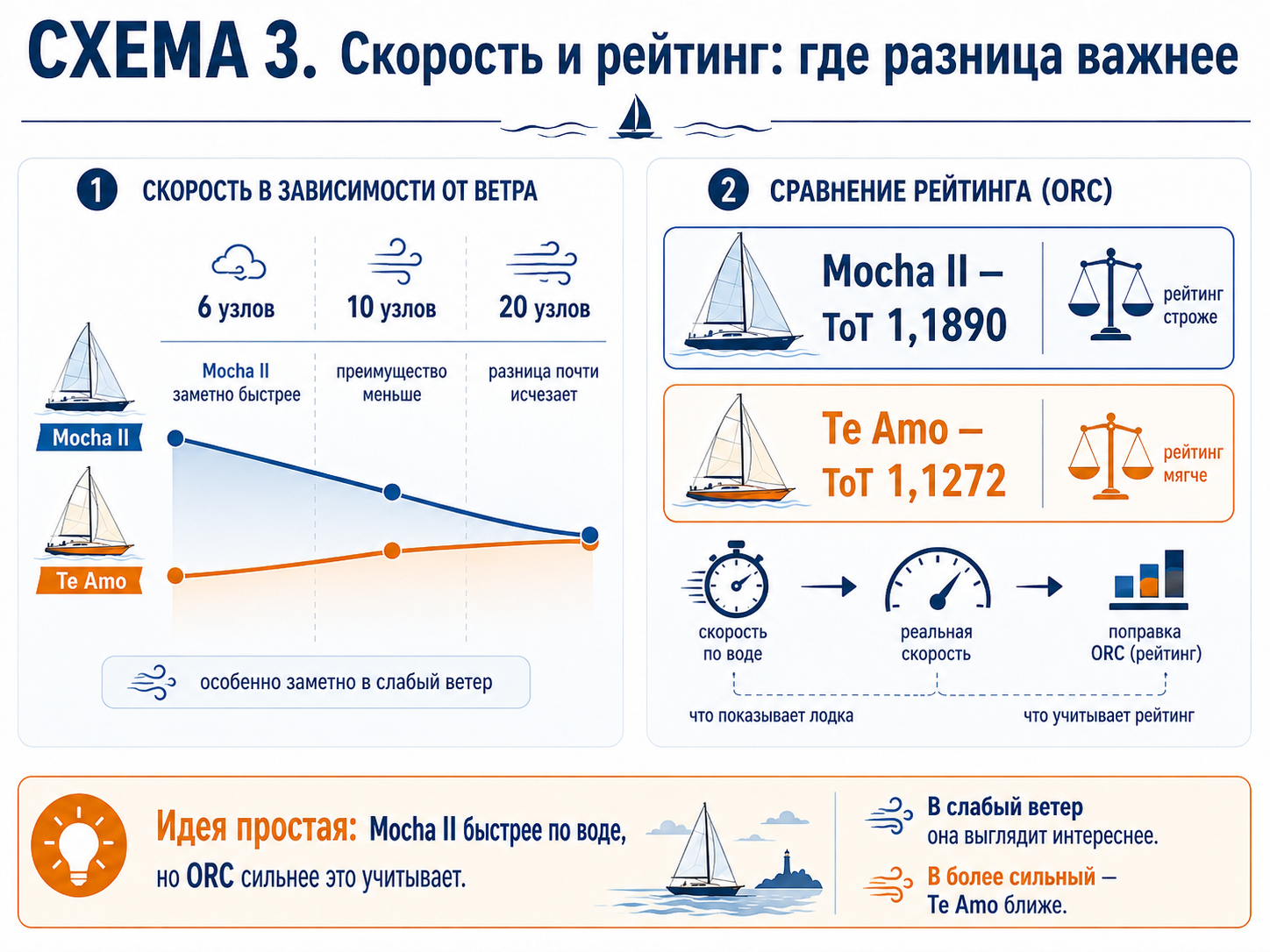 Скорость и рейтинг